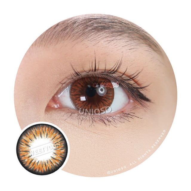 Kazzue Premier Caramel (1 lens/pack)-Colored Contacts-UNIQSO EU