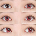 Kazzue Premier Pinkish Red (1 lens/pack)-Colored Contacts-UNIQSO EU