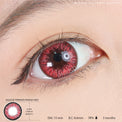 Kazzue Premier Pinkish Red (1 lens/pack)-Colored Contacts-UNIQSO EU