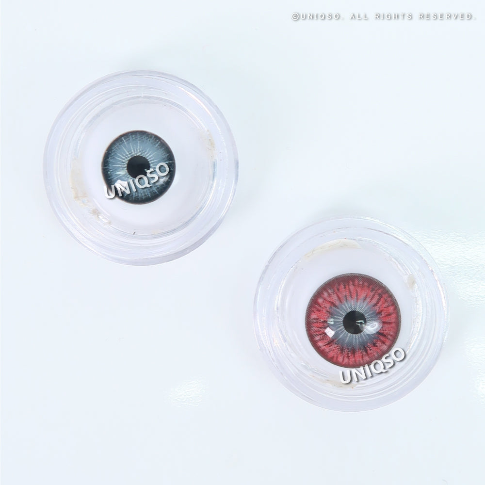 Kazzue Premier Pinkish Red (1 lens/pack)-Colored Contacts-UNIQSO EU