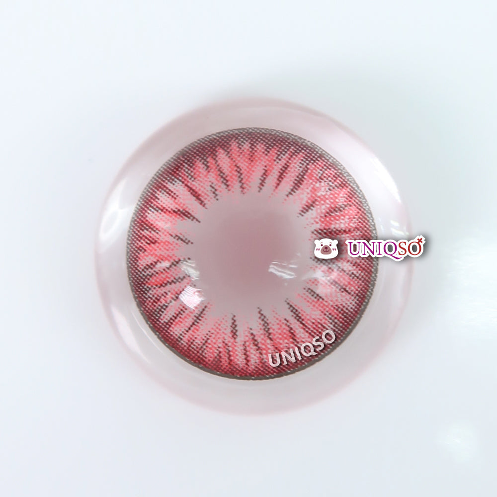 Kazzue Premier Pinkish Red (1 lens/pack)-Colored Contacts-UNIQSO EU