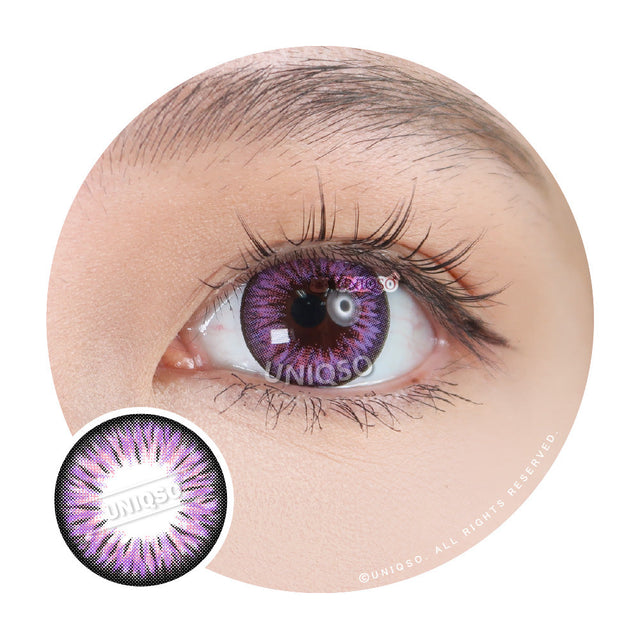 Kazzue Premier Violet (1 lens/pack)-Colored Contacts-UNIQSO EU