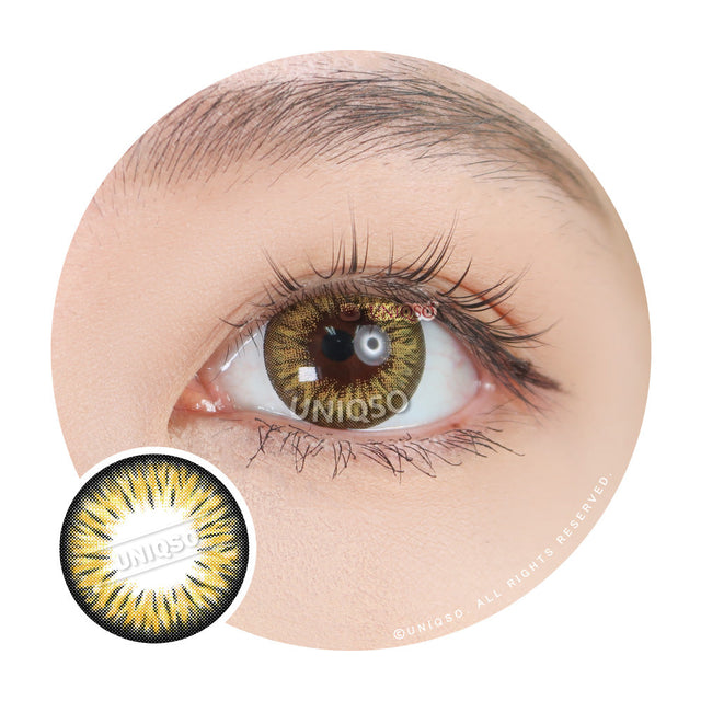 Kazzue Premier Yellow (1 lens/pack)-Colored Contacts-UNIQSO EU
