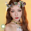 Kazzue Sakura Leaf (1 lens/pack)-Colored Contacts-UNIQSO EU