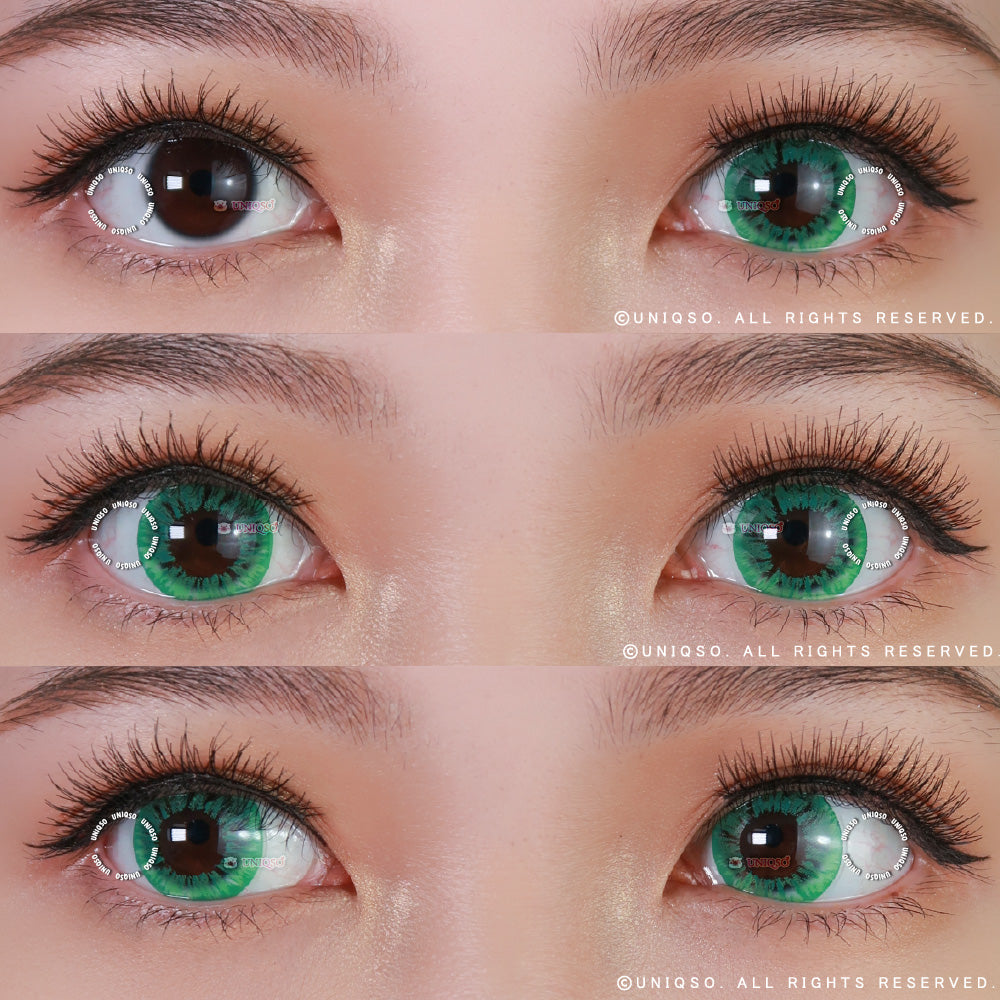 Kazzue Starryeye Green (1 lens/pack)-Colored Contacts-UNIQSO EU