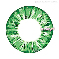 Kazzue Starryeye Green (1 lens/pack)-Colored Contacts-UNIQSO EU