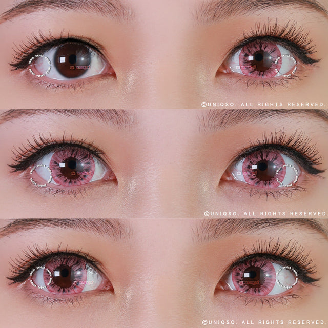 Kazzue Starryeye Pink (1 lens/pack)-Colored Contacts-UNIQSO EU