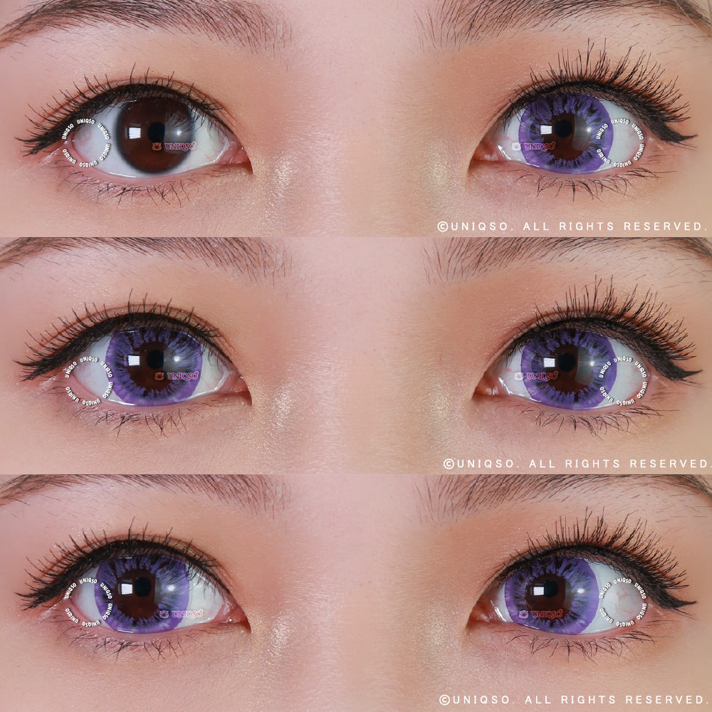 Kazzue Starryeye Violet (1 lens/pack)-Colored Contacts-UNIQSO EU