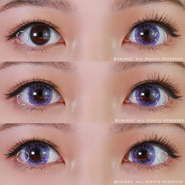 Kazzue Starryeye Violet (1 lens/pack)-Colored Contacts-UNIQSO EU