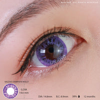 Kazzue Starryeye Violet (1 lens/pack)-Colored Contacts-UNIQSO EU