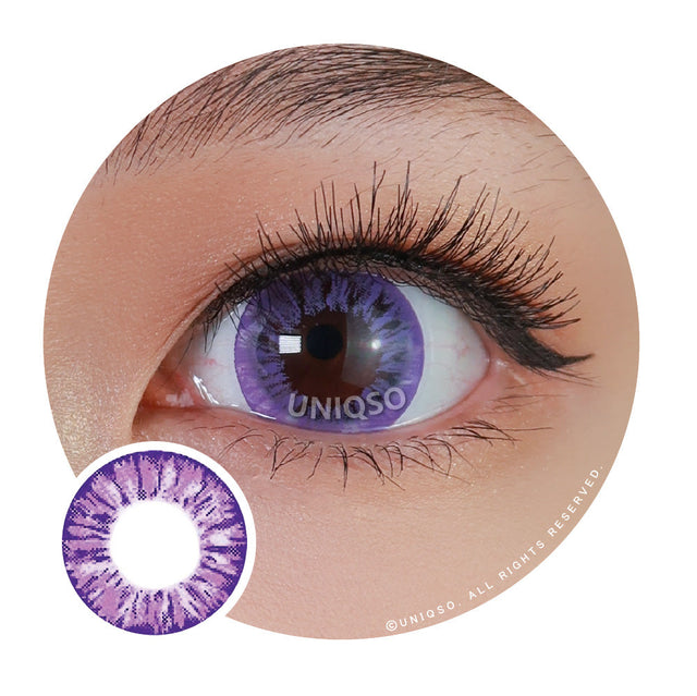 Kazzue Starryeye Violet (1 lens/pack)-Colored Contacts-UNIQSO EU