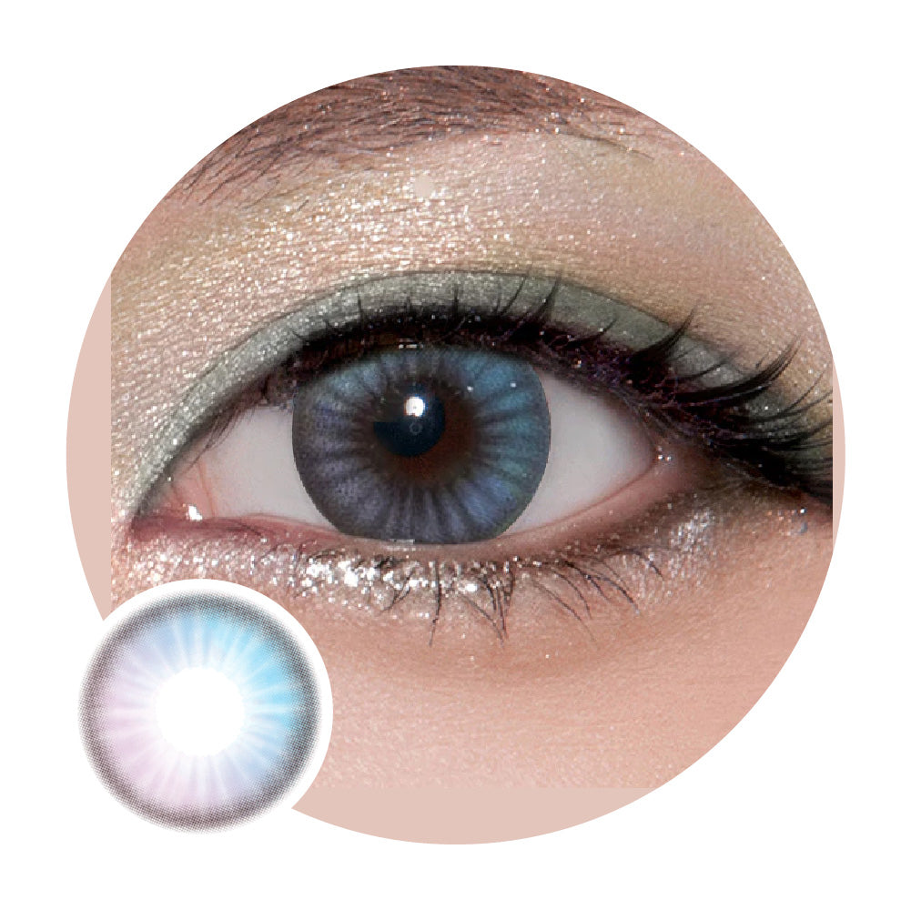 Kazzue Toric Chic Blue Violet (1 lens/pack)-Colored Contacts-UNIQSO EU