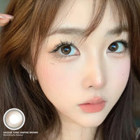Kazzue Toric Inspire Brown (1 lens/pack)-Colored Contacts-UNIQSO EU