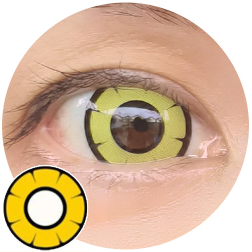 Kazzue Twilight Yellow (1 lens/pack)-Colored Contacts-UNIQSO EU
