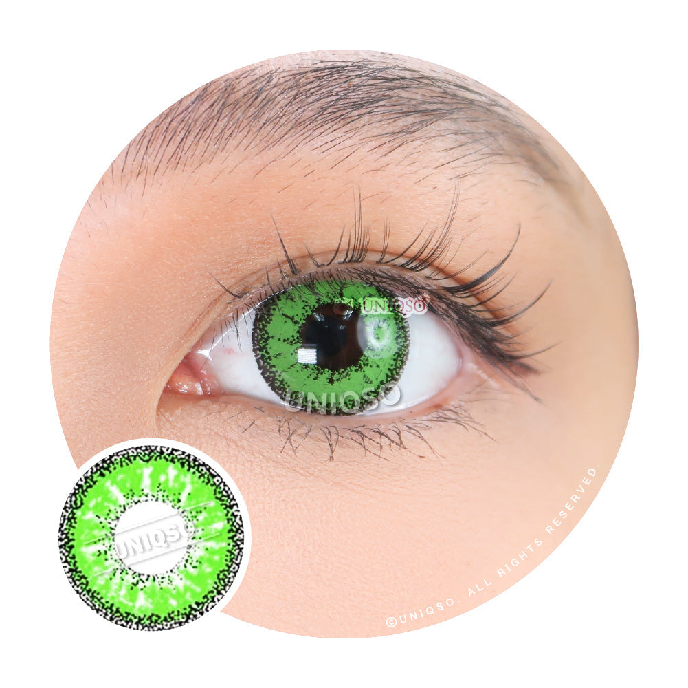 Kazzue Vivid Brilliant Green (1 lens/pack)-Colored Contacts-UNIQSO EU