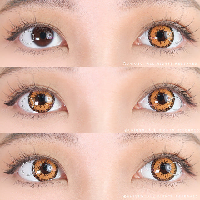 Kazzue Vivid Brilliant Orange (1 lens/pack)-Colored Contacts-UNIQSO EU