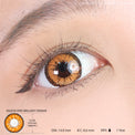Kazzue Vivid Brilliant Orange (1 lens/pack)-Colored Contacts-UNIQSO EU
