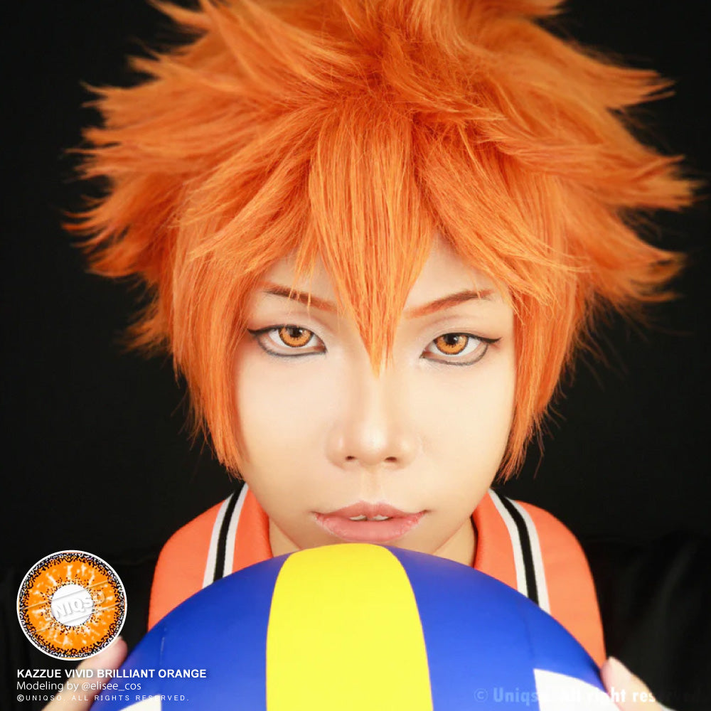 Kazzue Vivid Brilliant Orange (1 lens/pack)-Colored Contacts-UNIQSO EU