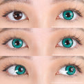 Kazzue Vivid Brilliant Turquoise (1 lens/pack)-Colored Contacts-UNIQSO EU