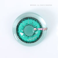 Kazzue Vivid Brilliant Turquoise (1 lens/pack)-Colored Contacts-UNIQSO EU