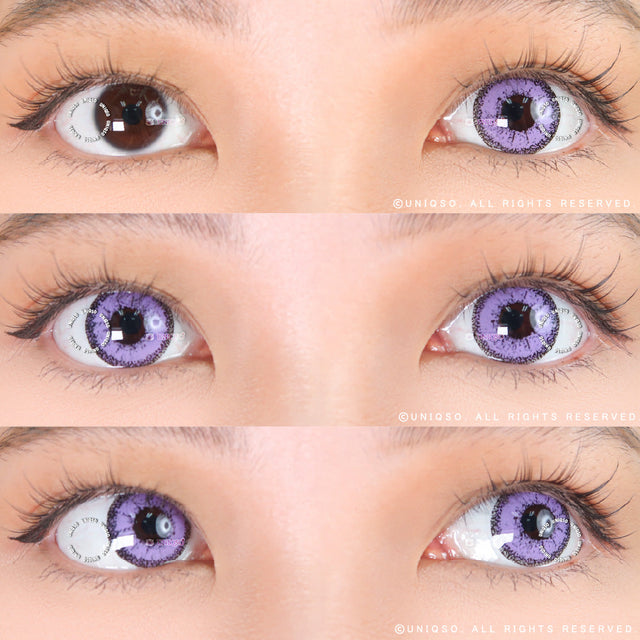 Kazzue Vivid Brilliant Violet (1 lens/pack)-Colored Contacts-UNIQSO EU