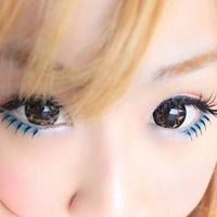 Kimchi Flora Brown colored contacts