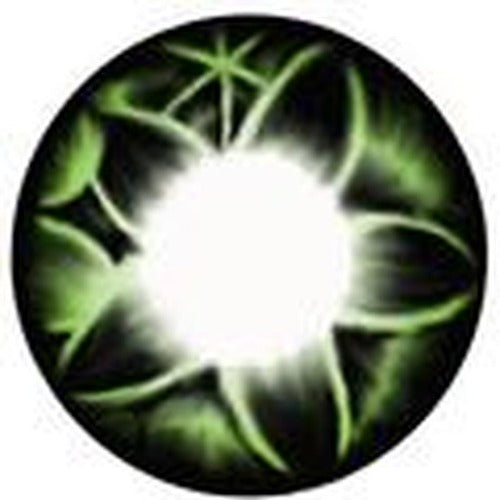 Kimchi Flora Green (1 lens/pack)-Colored Contacts-UNIQSO EU