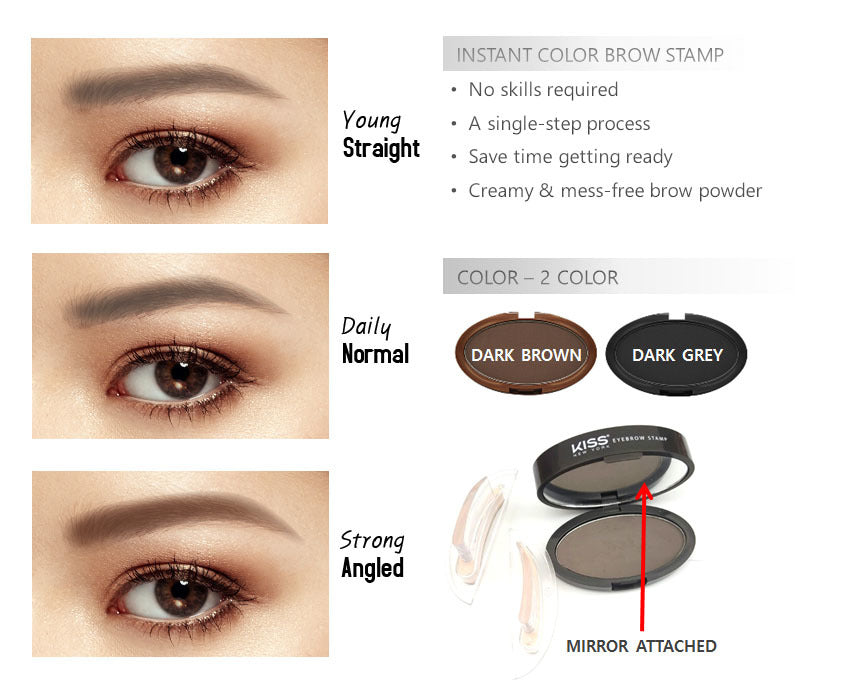 Kiss New York - Eyebrow Stamp-Eyebrow Stamp-UNIQSO