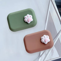 Lens Case - Side Pink Paw Set-Lens Case-UNIQSO EU