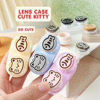 Lens Case Travel Kit - Cute Kitty-Lens Case-UNIQSO