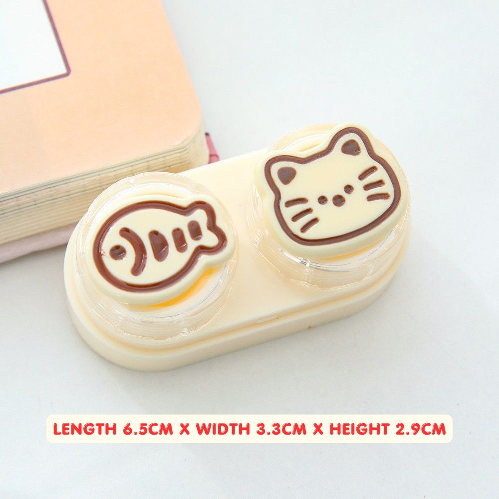 Lens Case Travel Kit - Cute Kitty-Lens Case-UNIQSO