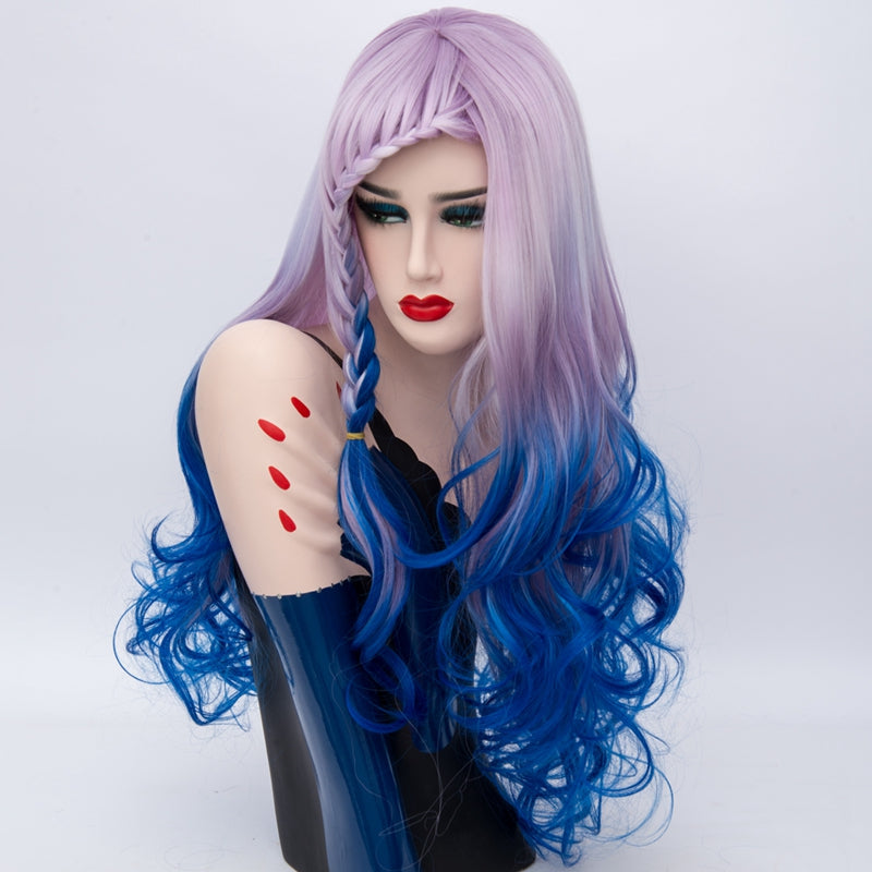 Lolita Wig - Lilac Waterfall Braided-Lolita Wig-UNIQSO EU
