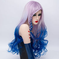 Lolita Wig - Lilac Waterfall Braided-Lolita Wig-UNIQSO EU
