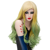 Lolita Wig - Parrot Yellow & Green-Lolita Wig-UNIQSO EU