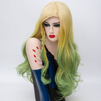 Lolita Wig - Parrot Yellow & Green-Lolita Wig-UNIQSO EU