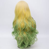 Lolita Wig - Parrot Yellow & Green-Lolita Wig-UNIQSO EU