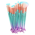 Mermaid Makeup Brushes-Makeup Brushes-UNIQSO EU