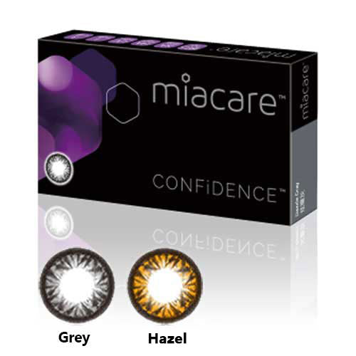 MiaCare Monthly Confidence Color - 2 Tones (2 lenses/pack)-Colored Contacts-UNIQSO EU