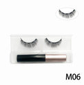 Natural Long Faux Mink Magnetic Eyelashes With Eyeliner-Magnetic Eyelash-UNIQSO EU