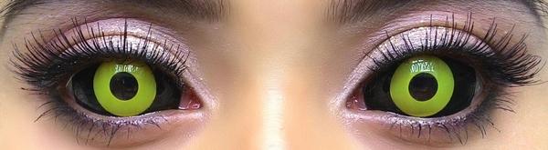 One Punch Man/Bleach Cosplay - Phantasee Sclera Contacts Angel Dust / Hollow Eyes (2 lenses/pack)-Sclera Contacts-UNIQSO EU