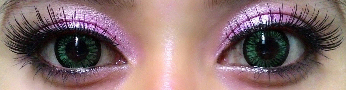 Phantasee BE Lustrous Green (2 lenses/pack)-Colored Contacts-UNIQSO EU
