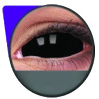 Phantasee Black Sclera Contacts Sabretooth/Blackout/Black (2 lenses/pack)-Sclera Contacts-UNIQSO EU
