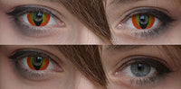 Phantasee Crazy Red Dragon Eyes (2 lenses/pack)-Crazy Contacts-UNIQSO EU