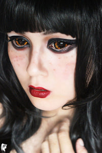 Phantasee Gold Sclera Contacts Morbius (2 lenses/pack)-Sclera Contacts-UNIQSO EU