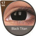 Phantasee Mini Sclera Lens Black Titan (2 lenses/pack)-Mini Sclera Contacts-UNIQSO EU
