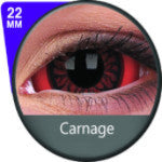 Phantasee Red Black Sclera Contacts Carnage (2 lenses/pack)-Sclera Contacts-UNIQSO EU