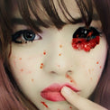 Phantasee Red Sclera Contacts Warlock (2 lenses/pack)-Sclera Contacts-UNIQSO EU