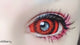 Phantasee Red Black Sclera Contacts Carnage (2 lenses/pack)-Sclera Contacts-UNIQSO