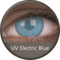 Phantasee UV Glow Crazy Lens Electric Blue (2 lenses/pack)(blister)-UV Contacts-UNIQSO EU