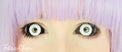 Phantasee White Black Sclera Contacts Medusa (2 lenses/pack)-Sclera Contacts-UNIQSO EU
